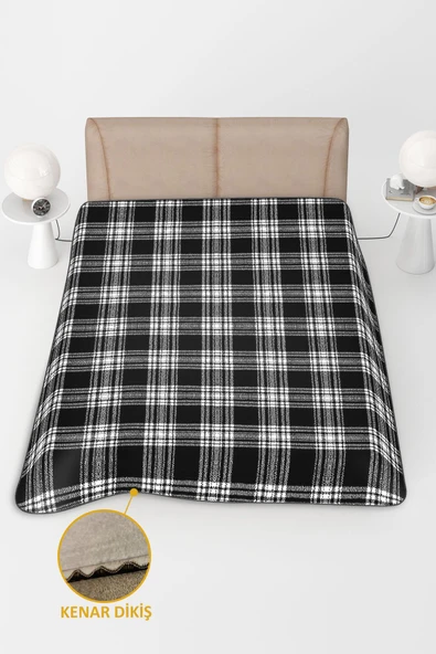 Soft Touch Çift Kişilik Yumuşak Dokulu Modern Konfor Serisi Battaniye YBT0031
 RENKLİ 195 X 220 - Resim 2