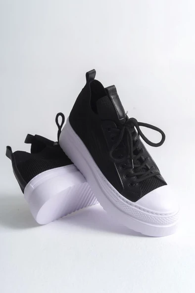 CH2601 - Triko Erkek Ayakkabı SIYAH - Resim 3