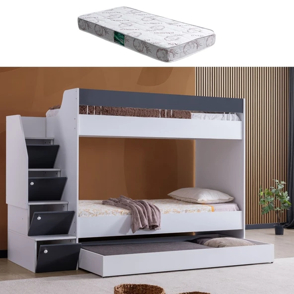 Ranza, Martin Yavrulu Ranza - Antrasit 1 Adet Comfort Yatak ürün görseli 1