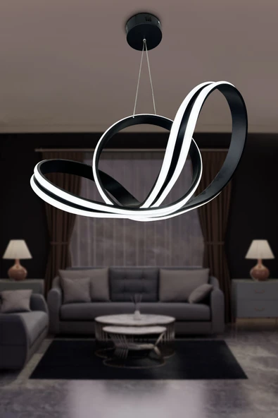 Perla Çift Yönlü (Yüksek Işık) Modern Led Avize - Resim 2