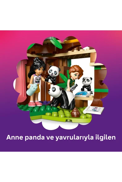 LEGO ® Friends Panda Barınağı Hayvan Bakımı 42648 - 7+Yaratıcı Oyuncak Yapım Seti (243 Parça) - Resim 7
