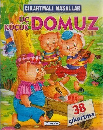 Çıkartmalı Masallar - Üç Küçük Domuz ürün görseli 1
