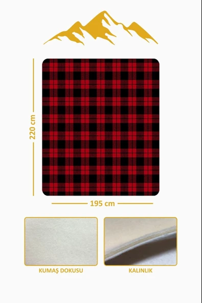 Soft Touch Çift Kişilik Yumuşak Dokulu Modern Konfor Serisi Battaniye YBT0030
 RENKLİ 195 X 220 - Resim 3