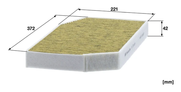 FP 38 004 - Kabin hava filtresi -  MANN FILTER - Resim 2