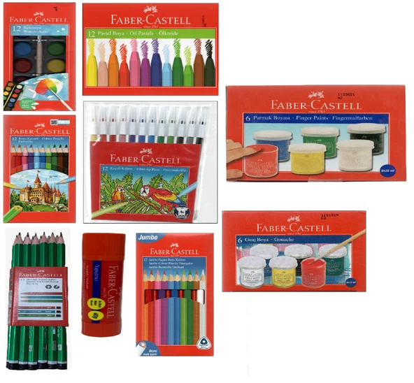 Faber-Castell Büyük Set ürün görseli
