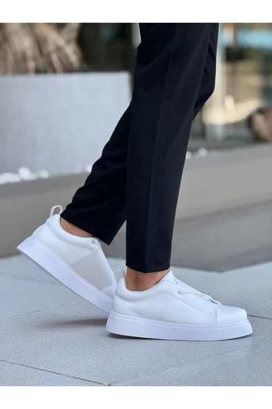 CH2603 - İpekyol Erkek Ayakkabı BEYAZ - Resim 2