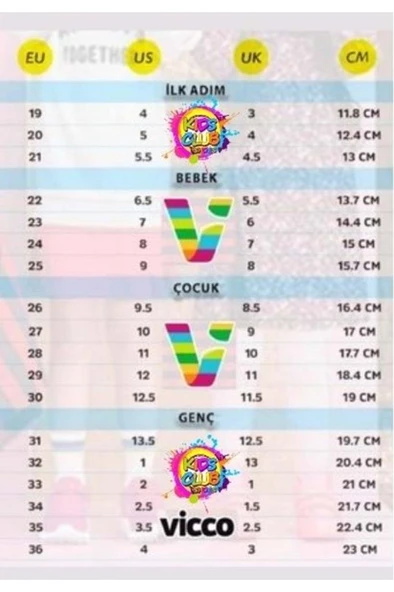 Vicco Poni 946.B25K.430 Anatomik Taban Işıklı Kız Çocuk Bot Pembe 22-25 - Resim 6