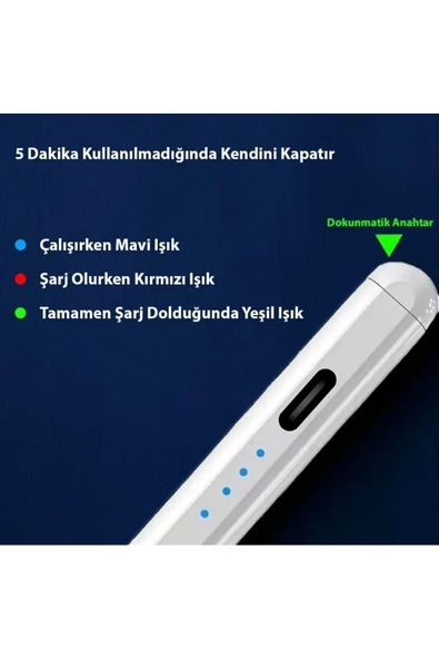 HOTSY İos Android Windows Uyumlu Tablet Telefon Için Çizim & Yazı Kalemi Stylus Pen - Resim 7