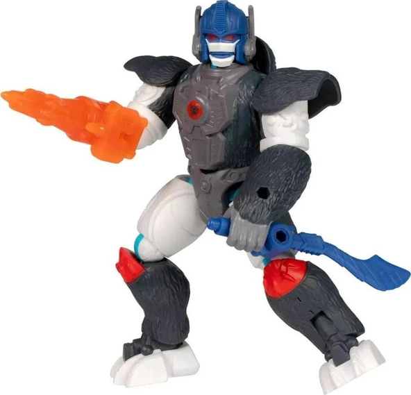Transformers Mixmashers Aksiyon Figürü F9730 F9733 Optimus Primal - Resim 3