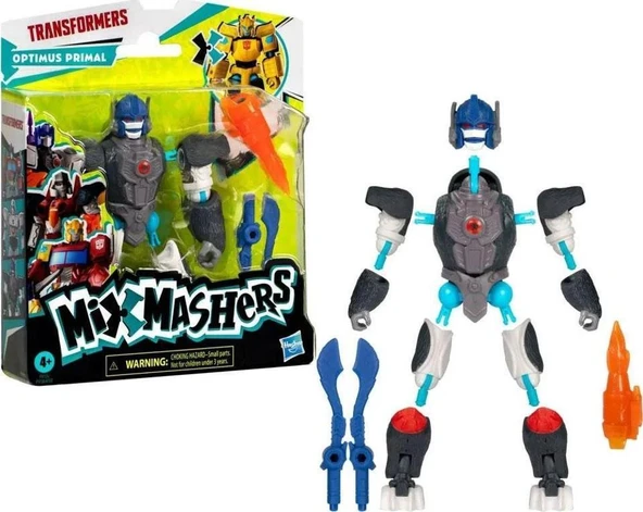 Transformers Mixmashers Aksiyon Figürü F9730 F9733 Optimus Primal ürün görseli