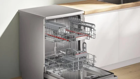 Bosch SMP6EKI60T Solo Bulaşık Makinesi 6 Programlı Inox - Resim 5