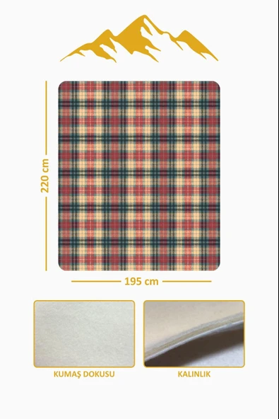 Soft Touch Çift Kişilik Yumuşak Dokulu Modern Konfor Serisi Battaniye YBT0025
 RENKLİ 195 X 220 - Resim 3