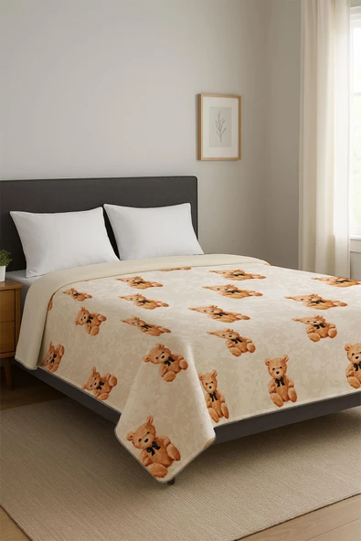 Soft Touch Çift Kişilik Yumuşak Dokulu Modern Konfor Serisi Battaniye YBT0017 RENKLİ 195 X 220 ürün görseli 1