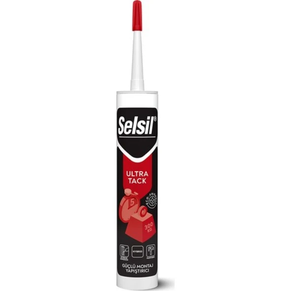 SELSİL ULTRA TACK (HIGH TACK) KORNİŞ YAPIŞTIRICI BEYAZ- 290 ML ürün görseli
