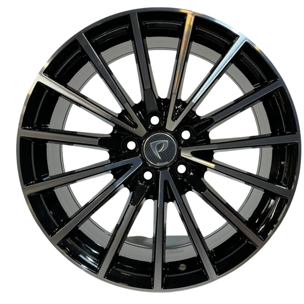 BK-5246 8*18 5*112 ET42 66.45 BLACK MACK JANT 4 lü Takım - Resim 2