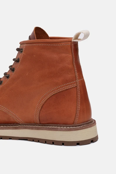 1401 Lifestyle V-Town Pull Up Kadın Bot Turuncu - Resim 7