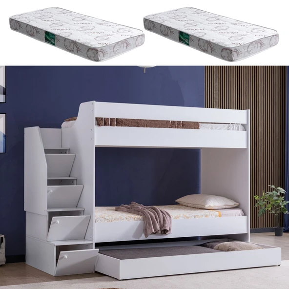 Ranza, Martin Yavrulu Ranza - Beyaz 2 Adet Comfort Yatak ürün görseli 1