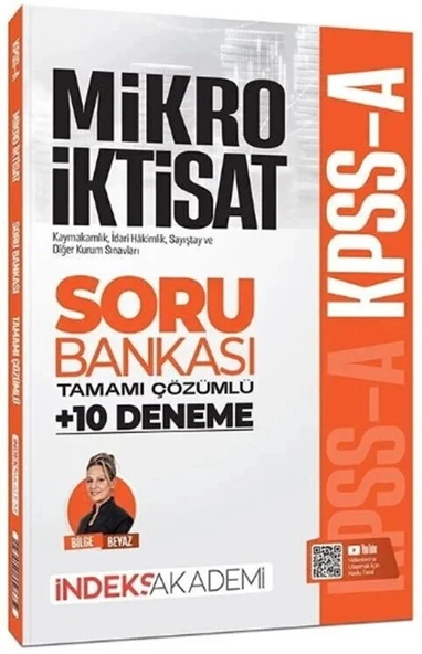 KPSS A Grubu Mikro İktisat Soru Bankası ve 10 Deneme İndeks Akademi ürün görseli 1