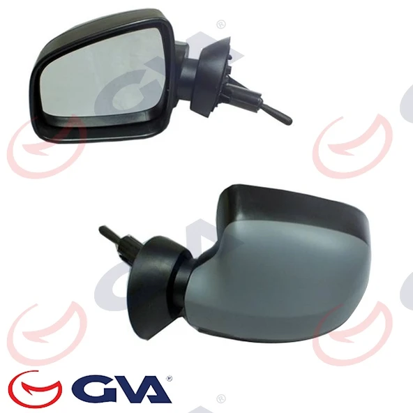 GVA 1019143 DIŞ DİKİZ AYNASI SOL LOGAN SW-MCV 08> MEKANİK ASTARLI KONVEKS VM-6801PL 6001549676-963023121R ürün görseli 1
