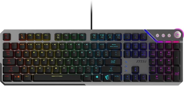 MSI Strike 600 RGB Kablolu Mekanik Oyuncu Klavyesi  Teşhir ürün görseli 1