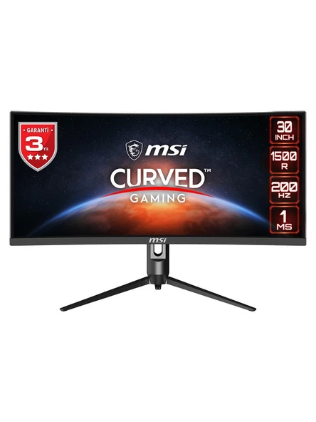 MSI Optix MAG301CR2 29.5 inç 200Hz 1ms Curved Oyuncu Monitörü ürün görseli