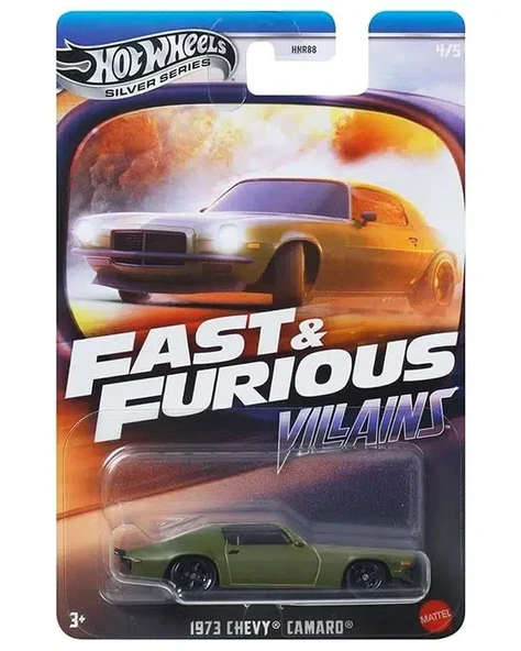 Hot Wheels Fast And Furious Villains - 1973 Chevy Camaro- HNR88/JBY37 ürün görseli 1