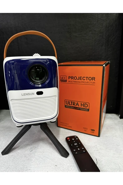 asfteknoloji Lensun Projector Ev Tipi 64 Gb 2 Gb Rem Hafıza Hd Görüntü Kumandalı ürün görseli