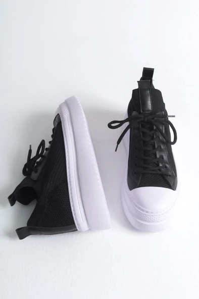 CH2601 - Triko Erkek Ayakkabı SIYAH - Resim 2