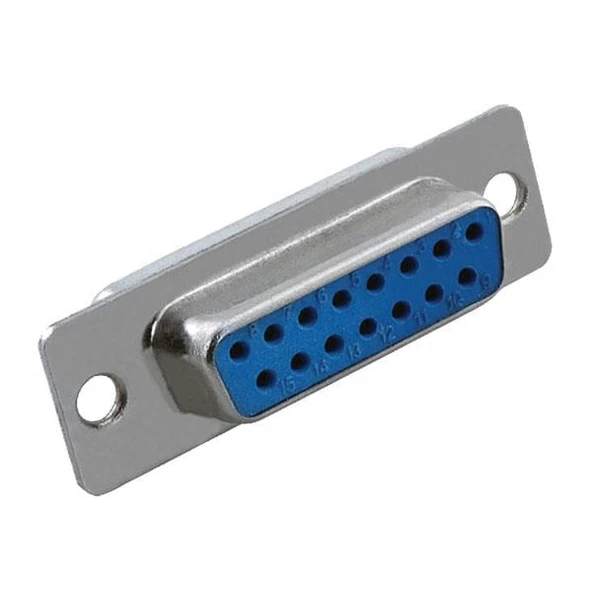 Ayt 15 Pin Dişi 2 Sıra D-Sub Soket ürün görseli 1