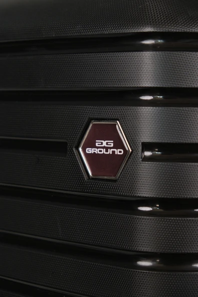 GROUND 10663 POLİPROPİLEN BÜYÜK BOY KIRILMAZ VALİZ - Resim 5