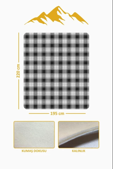 Soft Touch Çift Kişilik Yumuşak Dokulu Modern Konfor Serisi Battaniye YBT0029
 RENKLİ 195 X 220 - Resim 3