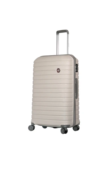 GROUND 10663 POLİPROPİLEN BÜYÜK BOY KIRILMAZ VALİZ - Resim 8