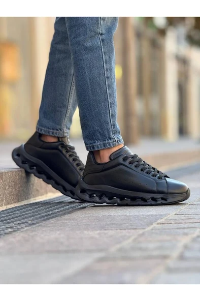 CH2533 - ST Erkek Ayakkabı SIYAH - Resim 2