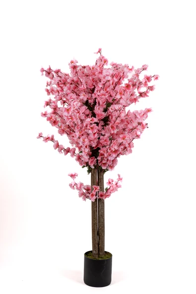 120 cm Yoğun Yapraklı Pembe Yapay Japon Bahardalı Ağacı - Resim 3