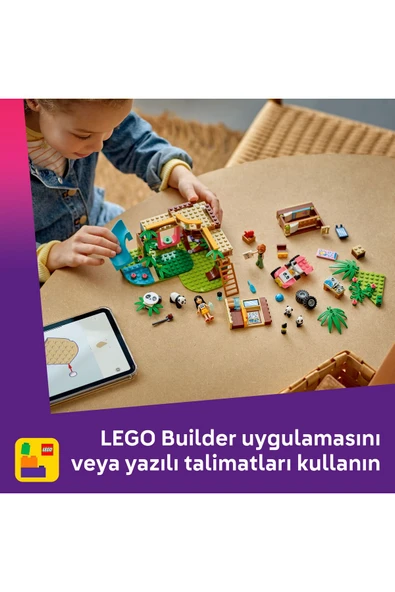 LEGO ® Friends Panda Barınağı Hayvan Bakımı 42648 - 7+Yaratıcı Oyuncak Yapım Seti (243 Parça) - Resim 9
