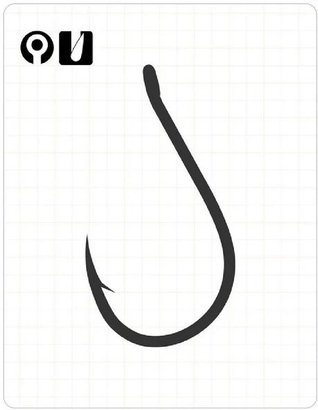 Fudo 1101 Chinu Black Nikel 17'LiDelikli Çapraz İğne No:8 - Resim 3