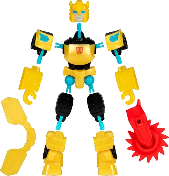 Transformers Mixmashers Aksiyon Figürü F9730 F9734 Bumblebee - Resim 2