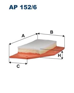 FILTRON AP152.6 HAVA FİLTRESİ OPEL INSIGNIA B 17> 1.5 B/D15SFL-SFT 1.6 D16SHT BENZİNLİ 23430312-84335470 ürün görseli 1