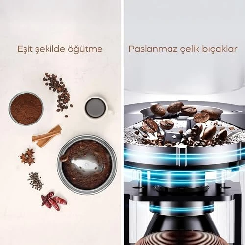 Sinbo SCM-2980 Kahve ve Baharat Öğütücü, Sinbo Kahve Öğütücü, Baharat Öğütücü - Resim 6