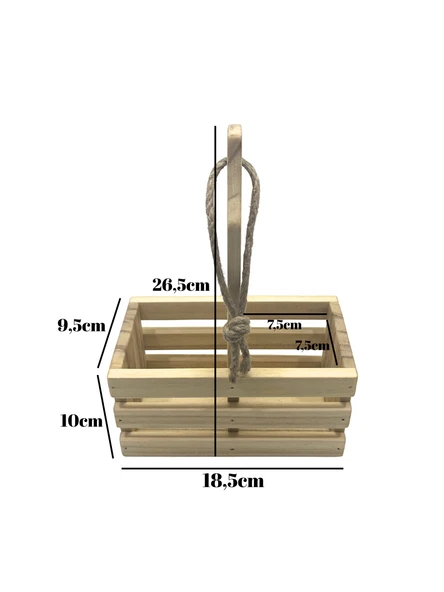 Ahşap Doğal 2Li Yağdanlık ve Sosluk Altı(IHLAMUR - KAVAK) Ahşap Rengi AHŞAP - 5 ADET - Resim 4