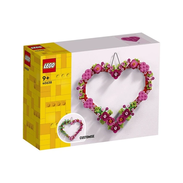40638 Lego icons - Kalp Süs 254 parça +9 yaş ürün görseli