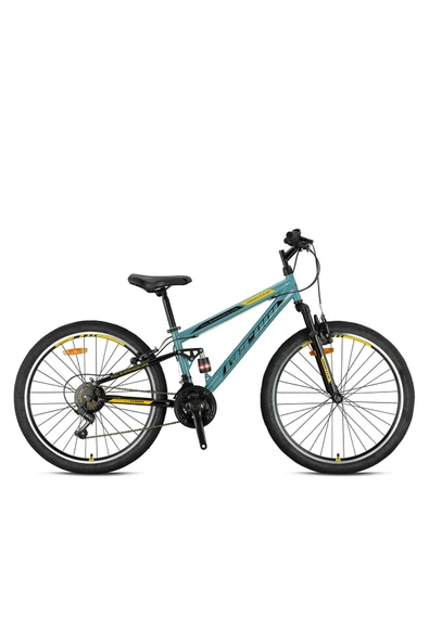 GERONİ 26 J HUNTER ÇİFT AMÖRTİSÖRLÜ DİSK FREN BİSİKLET - Resim 2