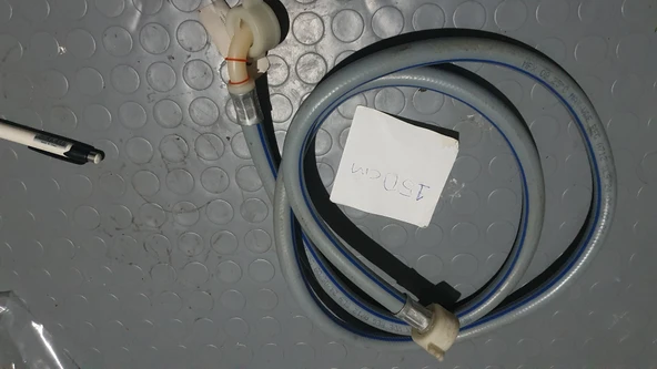 Çamaşır bulaşık makinesi hortum 1.5 metre ikinci el - Resim 2