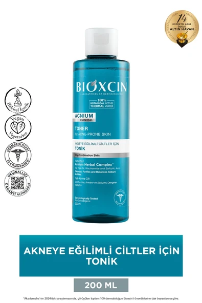 Bioxcin Acnium Tonik 200 ml ürün görseli