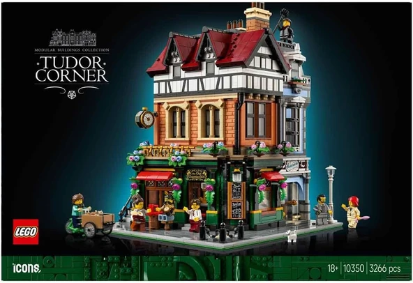 LEGO 10350 Icons Tudor Köşesi ürün görseli