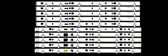 SAMSUNG, BN96-24136A, BN96-24137A, BN96-24090A, BN96-24089A, UE40EH5450, UE40EH5200, UE40EH5300, UE40EH5000, UE40EH6030, HG40EA590, HG40EA570, HG40EA570, TV LED BAR ürün görseli