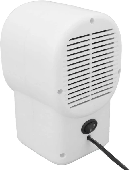 Masaüstü Için Enerji Tasarruflu Masaüstü Hava Isıtıcı Fanlı Isıtıcı (Beyaz) - Resim 3