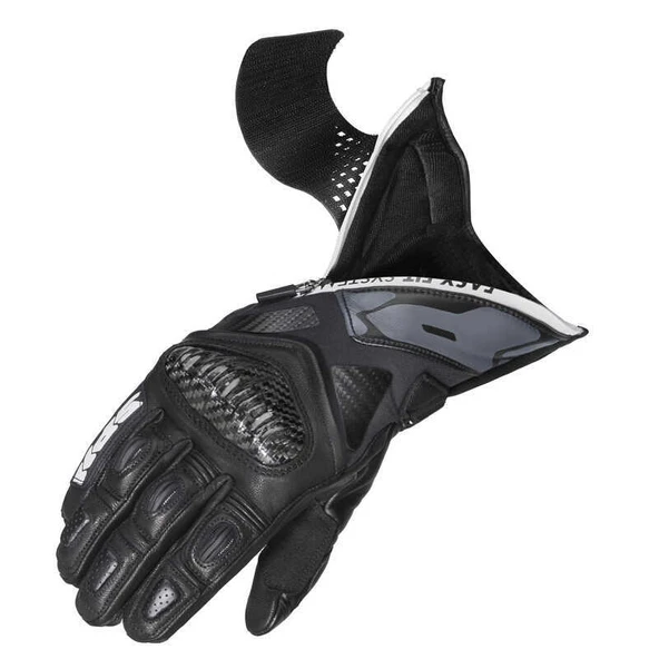 SPIDI CARBO FIT DERİ ELDİVEN SİYAH - Resim 2