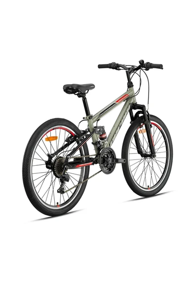 GERONİ  HUNTER 24 J ÇİFT AMÖRTİSÖRLÜ DİSK F. BİSİKLET - Resim 4