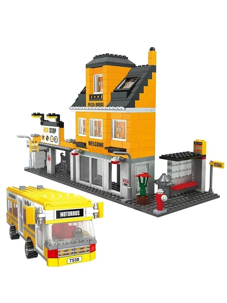 Ausini City Yapı setleri 546 Parça Lego ürün görseli 1